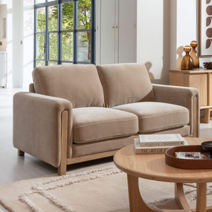 Leila Fawn Fabric Loveseat