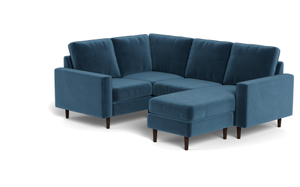 REFURBISHED - Altus - Sectional - Sapphire - Square Arms