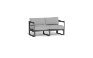 Mistral - Sofa - Pebble - Block - Silver Shade