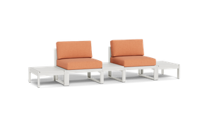 Mistral - Sofa - Sandstone - Block - Terracotta