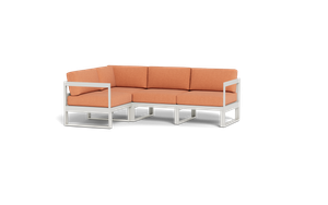 Mistral - Sectional - Sandstone - Block - Terracotta