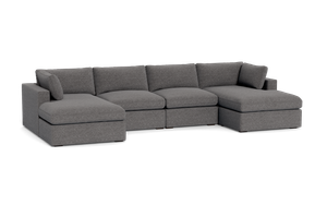 REFURBISHED - Ciello XL - Sofa - Storm Grey - Regular Arms