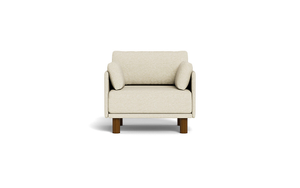 Luna - Sofa - Sunset Beige - Low Arms - Tall Legs