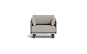 Luna - Sofa - Dream Grey - Low Arms - Tall Legs