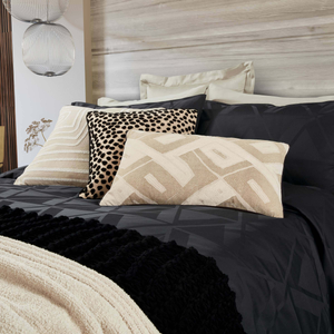 Kalama Duvet Cover SET, Black