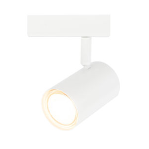 LED Single Ceiling Spotlight - 3W - Warm White - Dimmable - Adjustable - White