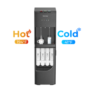 Waterdrop Y1CH Reverse Osmosis Bottleless Water Cooler, Black