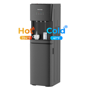 Waterdrop Y1CH Hot and Cold Bottleless Water Cooler Dispenser, Black