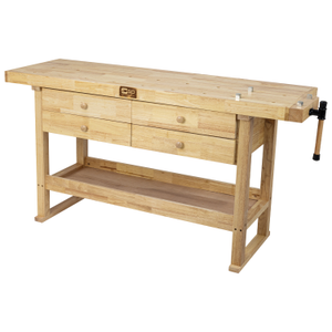 SIP Professional Hardwood 4-Drawer Workbench | 01460