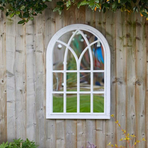 Victorian Home & Garden Mirror - Silvergris