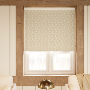Periwinkle, Cream - Roller Blind