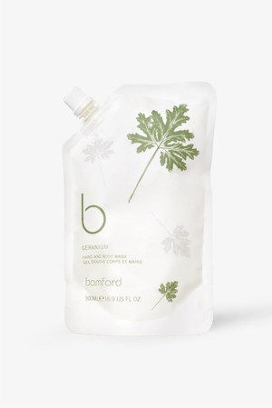Geranium Hand and Body Wash Refill Pouch