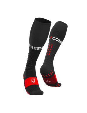 Compressport Full Run Socks - Black/Red
