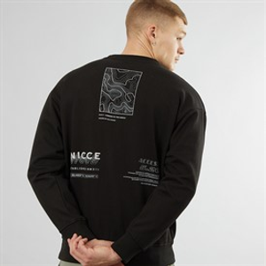 NICCE Mens Leray Sweatshirt Black