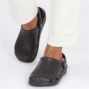 Board Angels Womens Beach Comber Aqua Sandals Black