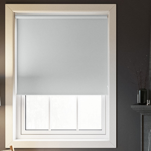 Florenza (Blackout), Alloy Grey - Twist&Fit Roller Blind