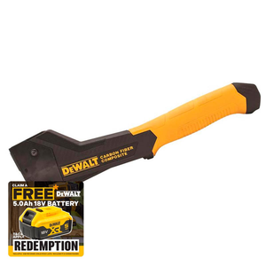 DeWalt DHT075900 Carbon Fibre Composite Hammer Tacker