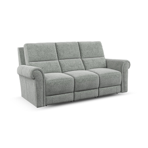 Colorado 3 Seater Sofa in Hopsack Platinum Fabric