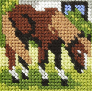 Kit canevas enfant - Le cheval