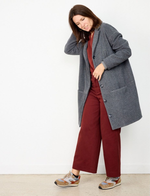 Patron de manteau ou veste oversize Flow - Atelier Scämmit
