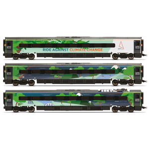 Hornby R40483 Avanti West Coast Class 390 Climate Change Livery Coach Pack 3