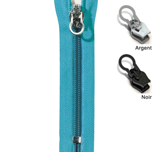 Curseur de remplacement clipsable ZlideOn 8C pour fermeture avec dents spiralées nylon