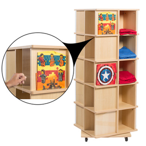 ROTATING T-SHIRT DISPLAY
