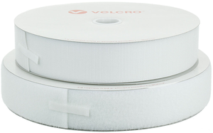 VELCRO® Brand adhésif blanc 50 mm de large rouleau de 25 mètres
