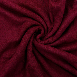 Tissu micro éponge viscose - Grenat