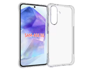 Gel Case with Bumper Edges for Samsung Galaxy A56 - Clear
