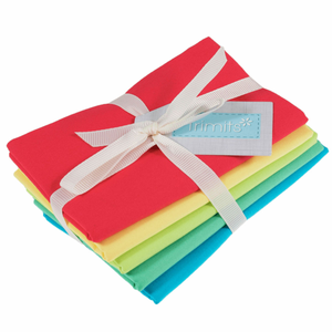 Lot de 5 coupons Fat Quarter - Brights