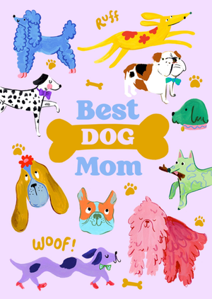 Eleanor Bowmer Best Dog Mom Card