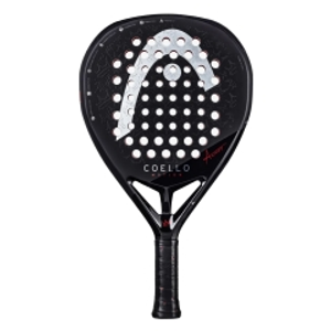 HEAD Coello Motion Padel - Black/Silver/Red
