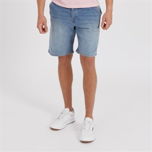 Bench Mens Javid Denim Shorts Midwash