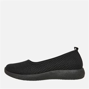 Brave Soul Womens Cali Slip On Shoes Black Mono