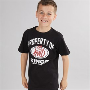 Kings Will Dream Boys Property T-Shirt Black