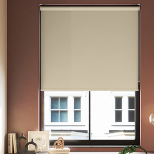 Florenza (Blackout), Manor Cream - Twist&Fit Roller Blind