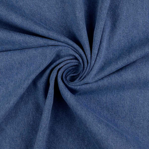Tissu jeans coton classique - Bleu foncé