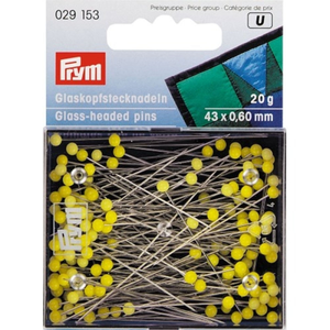 Epingles tête de verre extra-longues 20 Grs