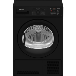 Hotpoint CHDC82BBGDUK 8Kg Sensor Condenser Tumble Dryer - Black
