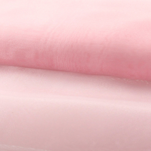 Tissu organza - Rose layette
