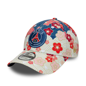 Paris Saint-Germain Cherry Blossom Dark Blue 9FORTY Adjustable Cap