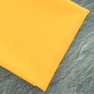 Tissu toile imperméable pour ciré - Jaune