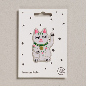 Patch thermocollant - Chat porte bonheur