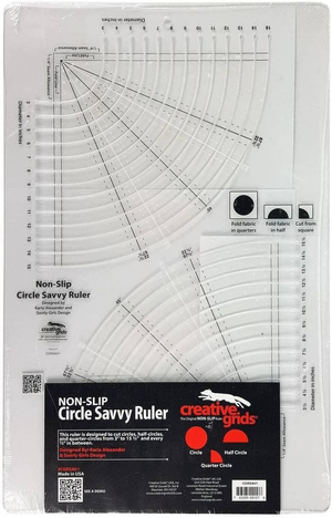 Règle Circle Savvy 11.75" x 18.5" Creative Grids