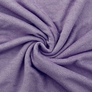 Tissu micro éponge viscose - Lilas clair
