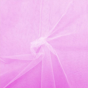 Tulle souple grande largeur - Rose