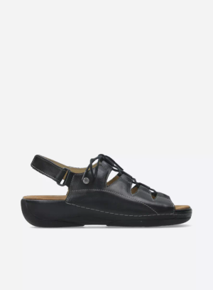 Kite - black leather - Black, 40