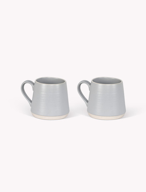 Coxwell Mugs Set of 2 Flint