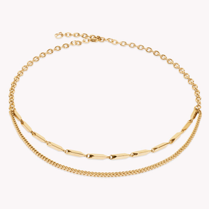 Elegance Essentials Necklace Gold Plated